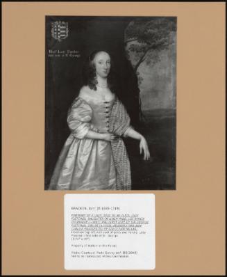 Portrait Of A Lady, Said To Be Alice, Lady Fletcher, Daughter Of Hugh Hare, 1st Baron Coleraine (+1667) And First Wife Of Sir George Fletcher, 2nd Bt (+1700); Possibly Mrs Ann Carlile (Suggested By Sir Oliver Millar)