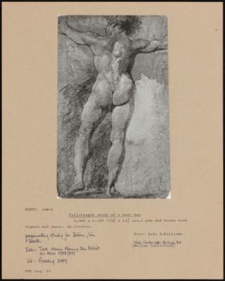 Full-Length Study Of A Nude Man