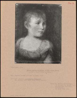 Eliza Lewis, Daughter of Mr. John Lewis