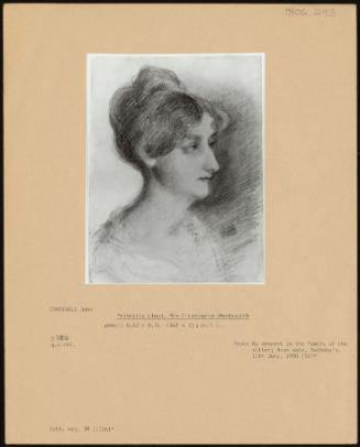 Priscilla Lloyd, Mrs Christopher Wordsworth