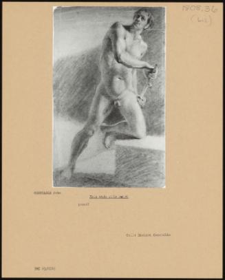 Male Nude with Sword