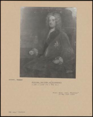 William, 2nd Duke Of Devonshire