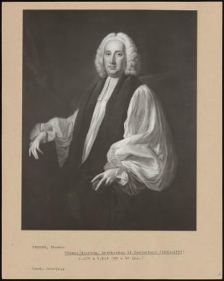 Thomas Herring, Archbishop Of Canterbury (1693-1757)