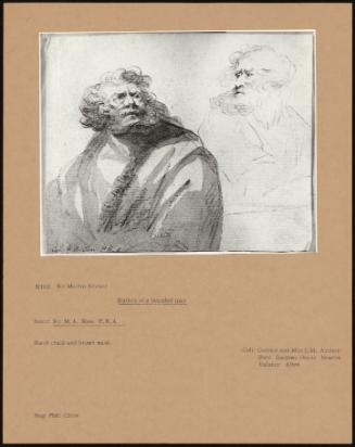 Studies Of A Bearded Man