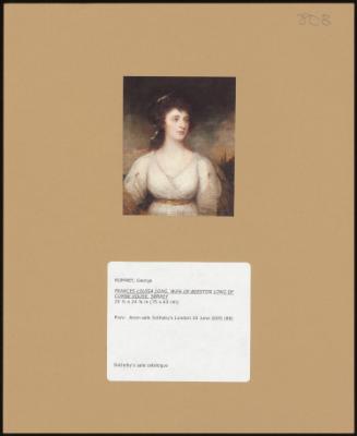 Frances Louisa Long, Wife of Beeston Long of Combe House, Surrey