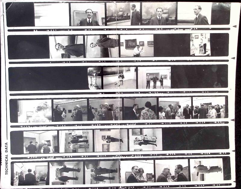 Negative contact sheet